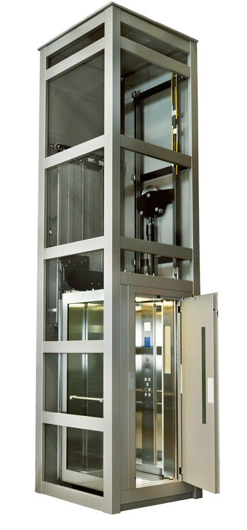 La Estructura Modular de STB Elevadores, es una solución que permite adaptar una plataforma elevadora, para instalarla tanto en espacios interiores como exteriores.